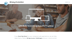 Desktop Screenshot of binaryevolution.com